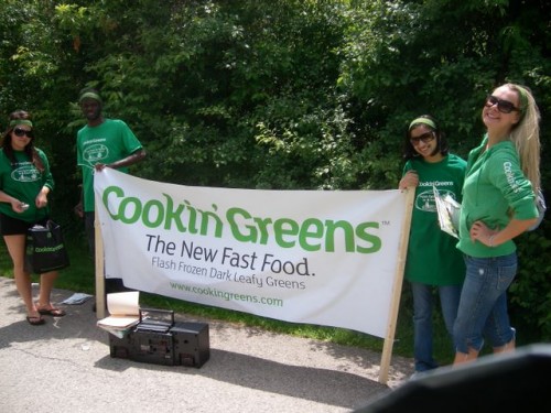 Some of the  Cookin’ Greens  Street Team
